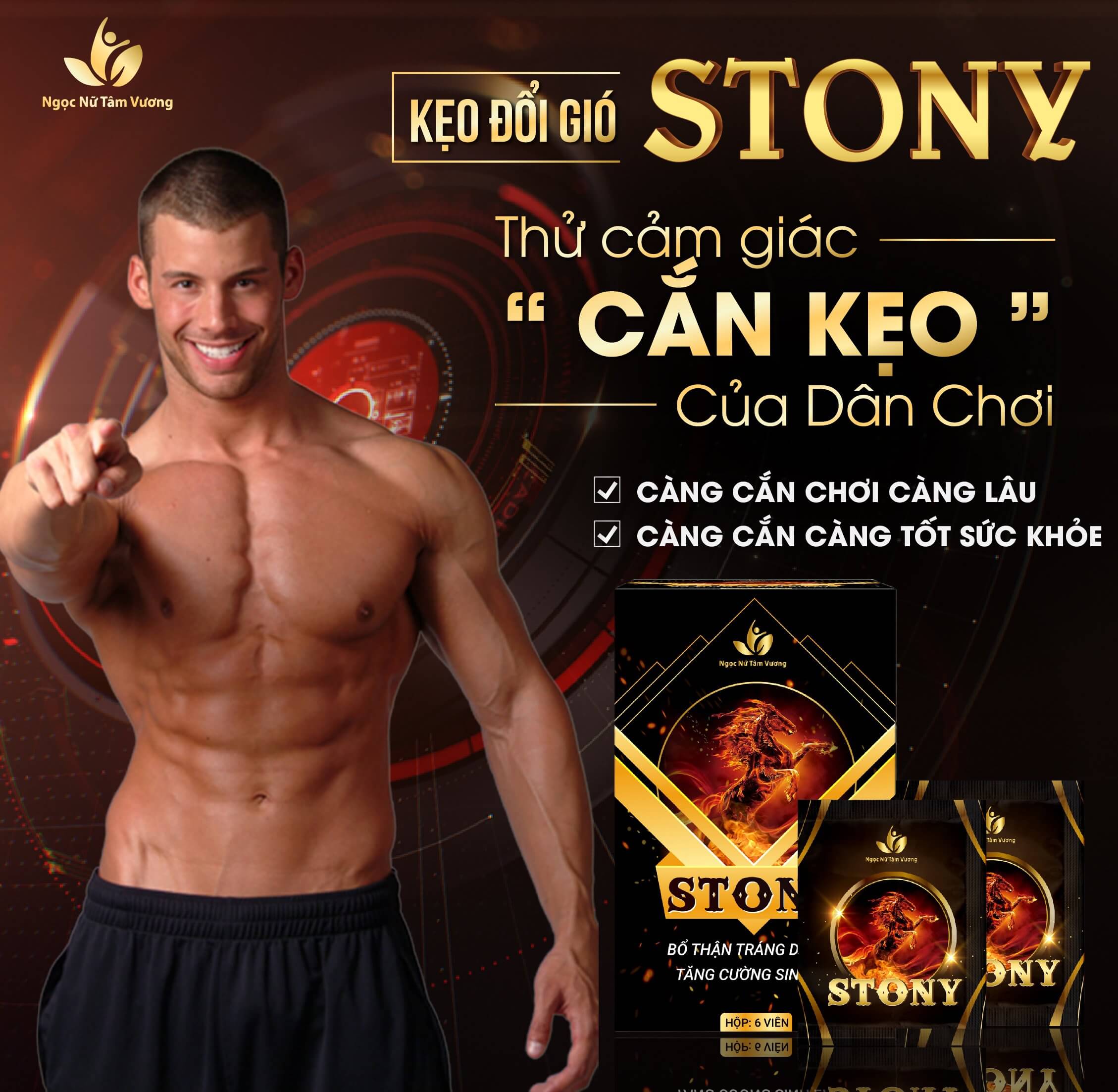 Kẹo Stony – Kẹo đổi gió tăng cường sinh lý phái mạnh 2 Kẹo Stony – Kẹo đổi gió tăng cường sinh lý phái mạnh - Ảnh 2