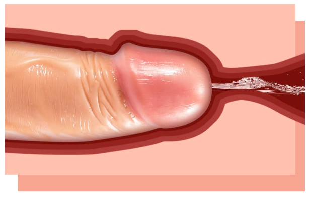 Dương vật giả Lovetoy Soft Ejaculation 8 bắn nước xuất tinh silicon mềm mại