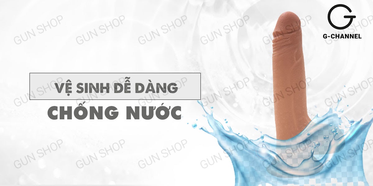Dương vật giả dán tường mềm mại Skin Dong 7.0 siêu thực cực-Birdsexy 5 Dương vật giả dính tường siêu mềm - Lovetoy Sliding - Skin Dong 7
