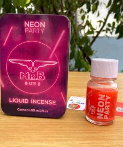 Popper Neon Party MRB Đỏ 30ml Hộp Thiếc Tăng khoái Cảm Mạnh Cho Top Bot