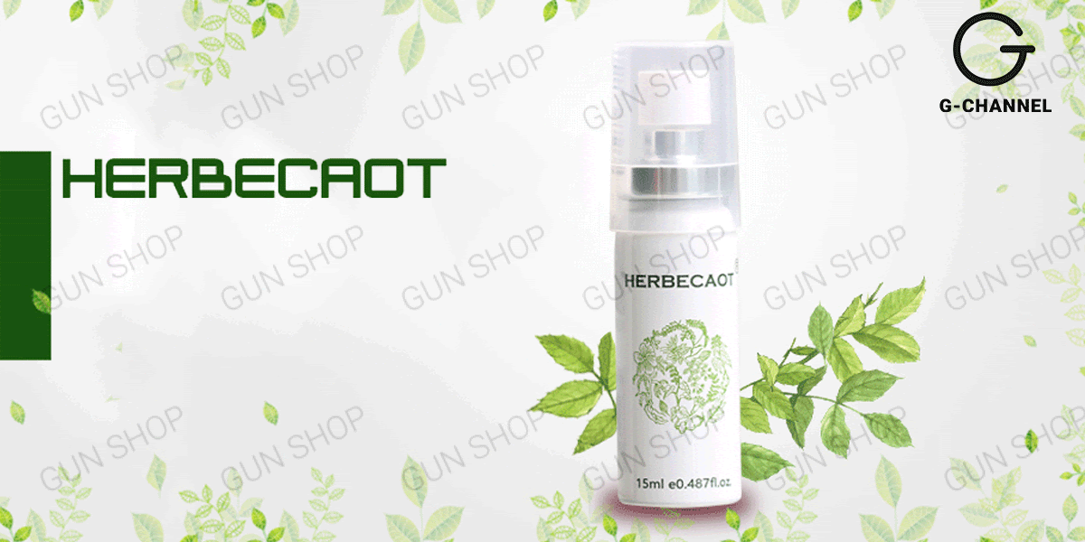 Herbecaot Đài Loan 15ml xịt kéo dài thời gian siêu hiệu quả - Birdsexyshop 1 Herbecaot Đài Loan 15ml xịt kéo dài thời gian siêu hiệu quả