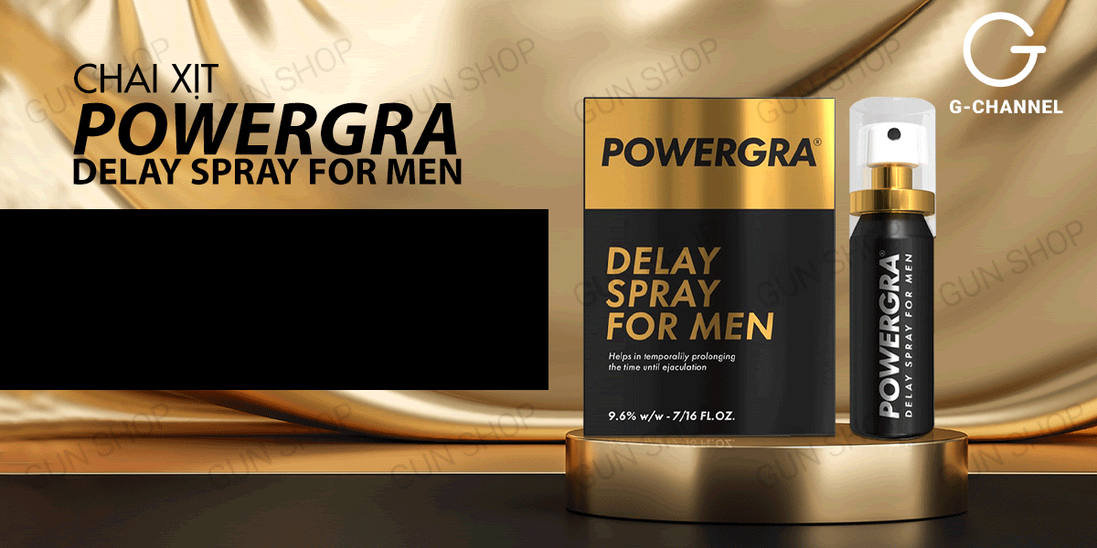Đánh giá Chai xịt Mỹ Powergra Delay Spray For Men - Kéo dài thời gian - Chai 13ml loại tốt - Birdsexyshop 1 Đánh giá Chai xịt Mỹ Powergra Delay Spray For Men - Kéo dài thời gian - Chai 13ml loại tốt