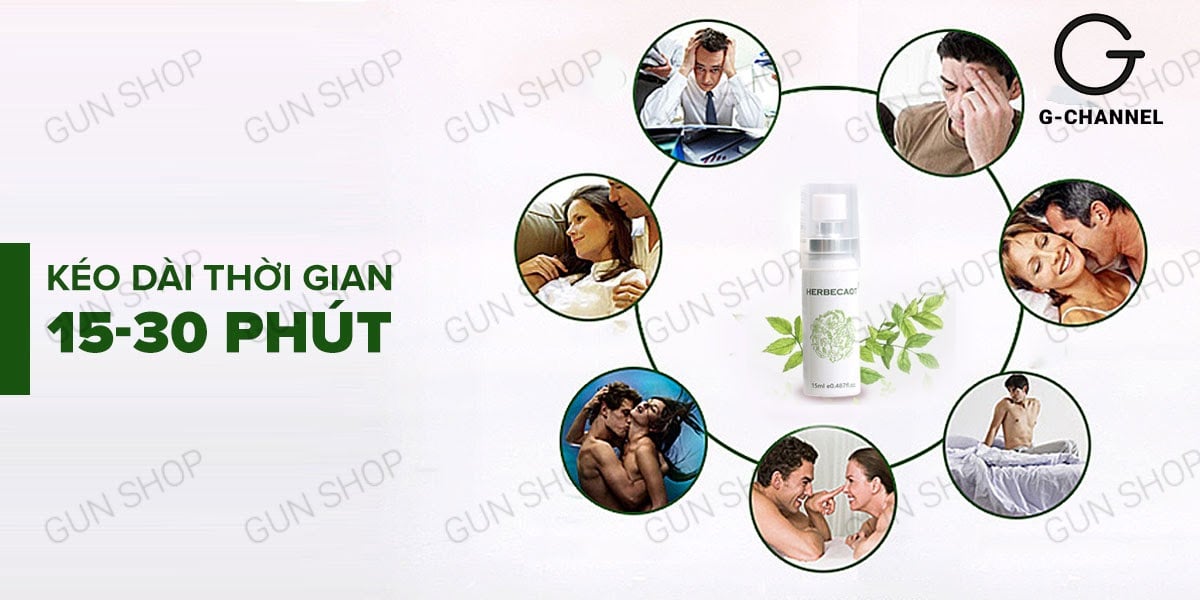 Herbecaot Đài Loan 15ml xịt kéo dài thời gian siêu hiệu quả - Birdsexyshop 4 Herbecaot Đài Loan 15ml xịt kéo dài thời gian siêu hiệu quả