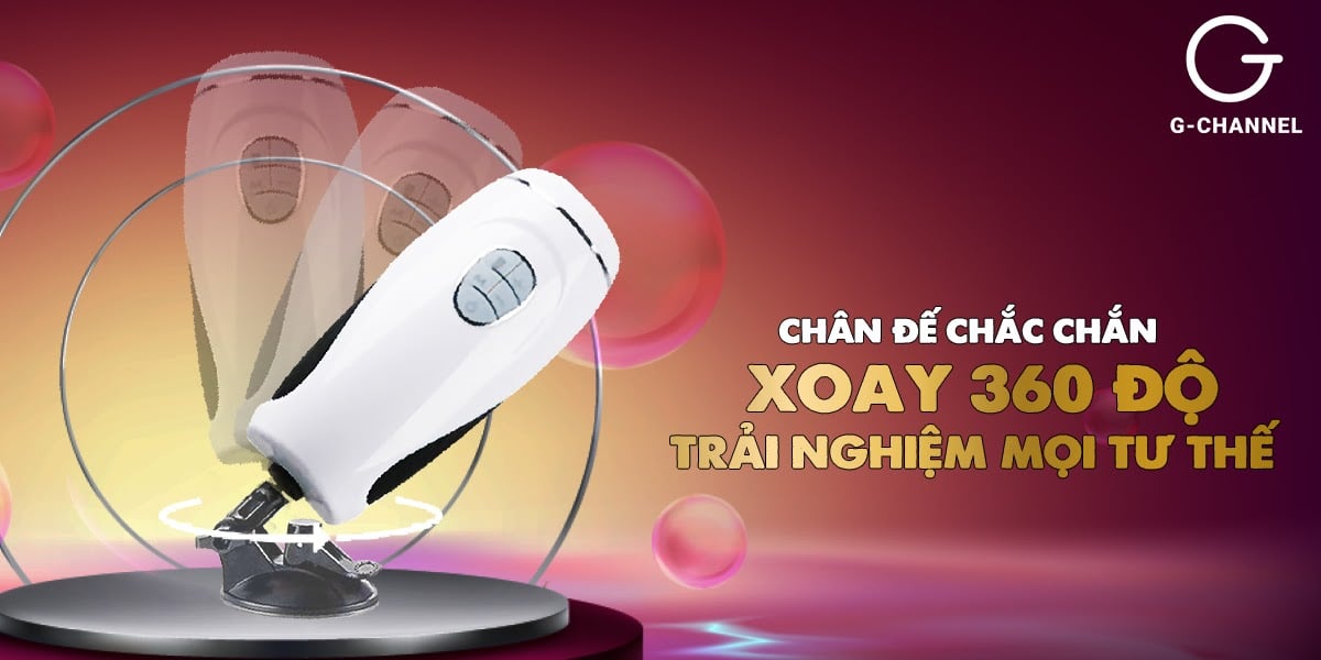 Dương vật giả xoay 360 độ tỏa nhiệt dính tường thụt mạnh Stroking Man III-Birdsexy 3 Dương vật giả xoay 360 độ tỏa nhiệt dính tường thụt mạnh Stroking Man III Silver