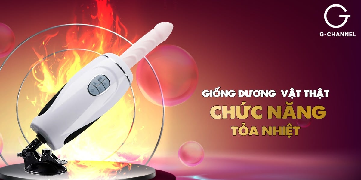 Dương vật giả xoay 360 độ tỏa nhiệt dính tường thụt mạnh Stroking Man III-Birdsexy 5 Dương vật giả xoay 360 độ tỏa nhiệt dính tường thụt mạnh Stroking Man III Silver