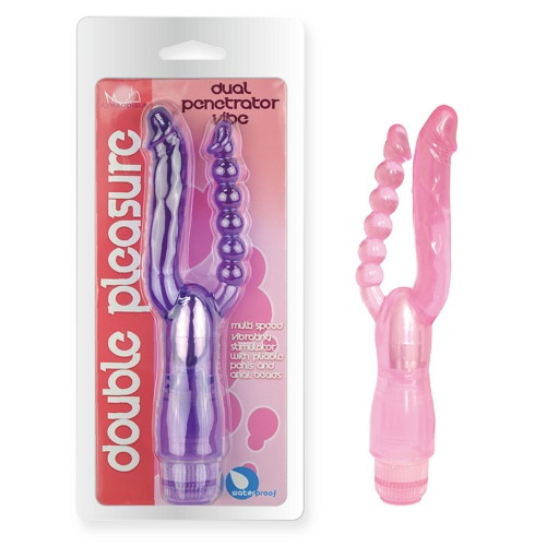 Dương vật giả rung 2 đầu Double Pleasure kích thích hậu môn và âm đạo - Birdsexyshop 1 Dương vật giả rung 2 đầu Double Pleasure kích thích hậu môn và âm đạo