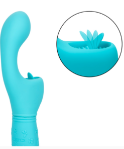 Dương vật giả CalExotics Kiss Flicker rung điểm G lưỡi liếm