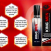 King Men chai xịt kéo dài quan hệ chống xuất tinh sớm hiệu quả