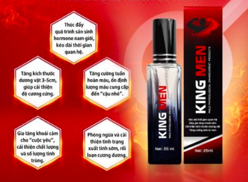King Men chai xịt kéo dài quan hệ chống xuất tinh sớm hiệu quả - Birdsexyshop 1 King Men chai xịt kéo dài quan hệ chống xuất tinh sớm hiệu quả