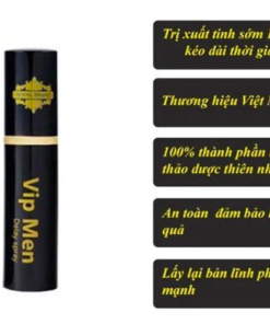 Chai xịt Vip Men kéo dài thời gian xuất tinh, chống rối loạn