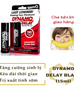Review Chai xịt Dynamo Delay Black Label Edition chính hãng Mỹ thuốc kéo dài thời gian loại tốt
