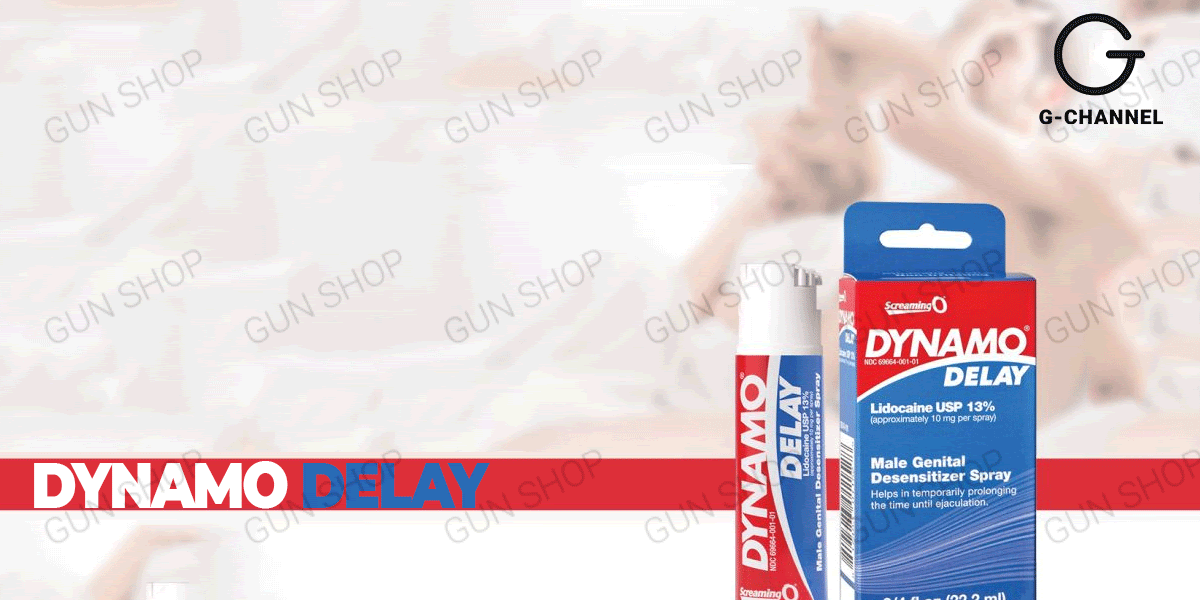 Chai xịt Dynamo Delay Mỹ 22ml kéo dài quan hệ tăng cường sức mạnh - Birdsexyshop 1 Bảng giá Chai xịt Mỹ Dynamo Delay - Kéo dài thời gian - Chai 22ml cao cấp