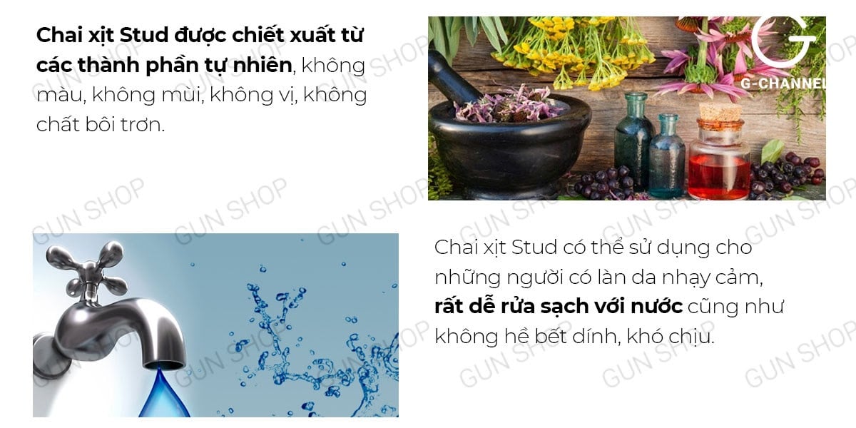 Stud 100 xịt chống xuất tinh sớm 13ml kéo dài thời gian nam giới - Birdsexyshop 4 Địa chỉ bán Stud 100 chai xịt chống xuất tinh kéo dài thời gian 13ml chính hãng
