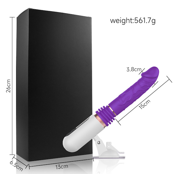 Dương Vật Giả Manual 8 Chế Độ Rung Thụt Sạc Điện Siêu Mềm Mượt