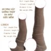 Dương vật giả Alistair L00833 silicone da màu siêu mềm đóng đất dính tường