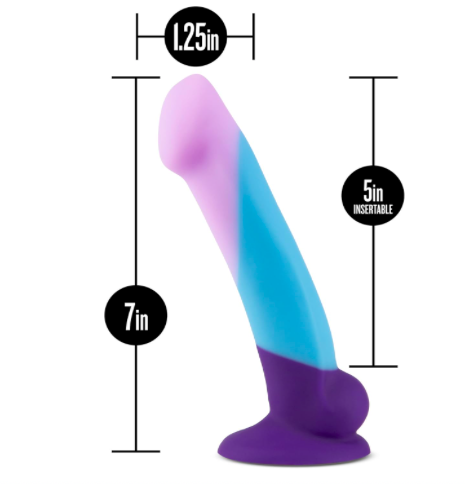Dương Vật Giả Avant Pride D16 Dính Tường Siêu Mềm Blush Silicone