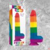 Dương vật giả đa sắc Lovetoy Prider 9.0 mềm dẻo d&iacute;nh tường, k&iacute;ch th&iacute;ch cực-Birdsexy