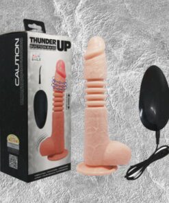Dương vật giả d&iacute;nh tường rung thụt tự động pin cao cấp Baile Thunder-Birdsexy