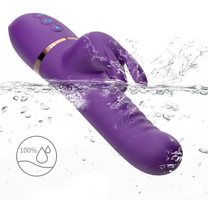 Dương vật giả Indulge rung thụt liếm dildo rabbit tai thỏ kích thích âm vật