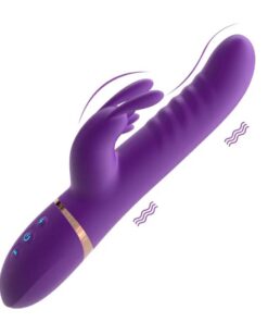 Dương vật giả Indulge rung thụt liếm dildo rabbit tai thỏ kích thích âm vật