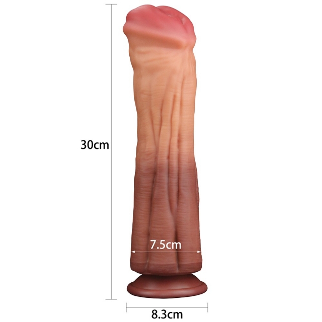 Dương Vật Giả Lovetoy 12 inch Hình Ngựa To Khủng King Size Silicon 2 Lớp Siêu Mềm Dương Vật Giả Lovetoy 12 inch Hình Ngựa To Khủng King Size Silicon 2 Lớp Siêu Mềm
