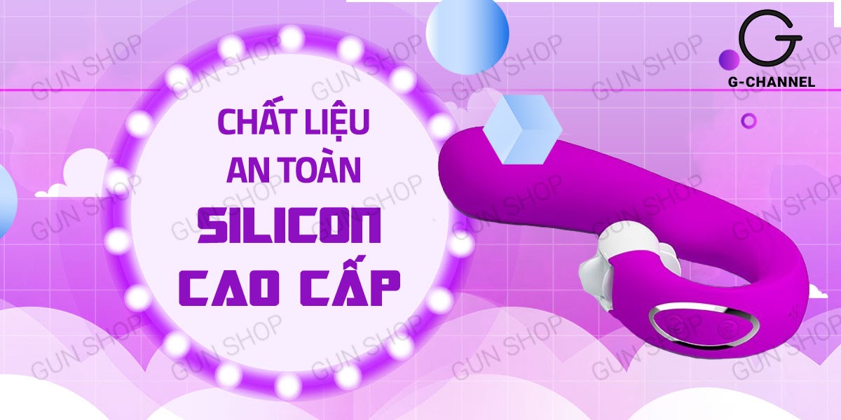 Dương vật giả rung mạnh kèm lưỡi liếm sạc pin - Pretty Love