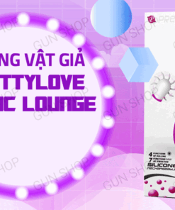 Dương vật giả rung mạnh kèm lưỡi liếm sạc pin - Pretty Love