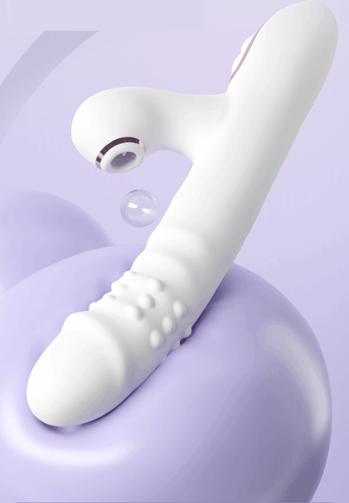 Dương vật giả Ankni siêu mềm rung thụt hút có bi xoay tiện lợi - Birdsexyshop 2 Dương vật giả Ankni siêu mềm rung thụt hút có bi xoay tiện lợi