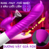 Dương Vật Giả Fox Rung Thụt Kèm Lưỡi Bú Liếm Toả Nhiệt Hút Hít