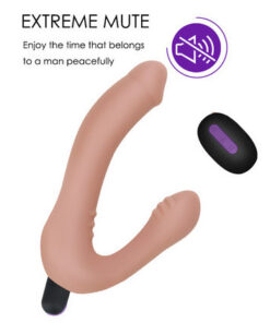 Dương vật giả 2 đầu Lovetoy Ijoy Strapless 10 chế độ rung siêu kích thích