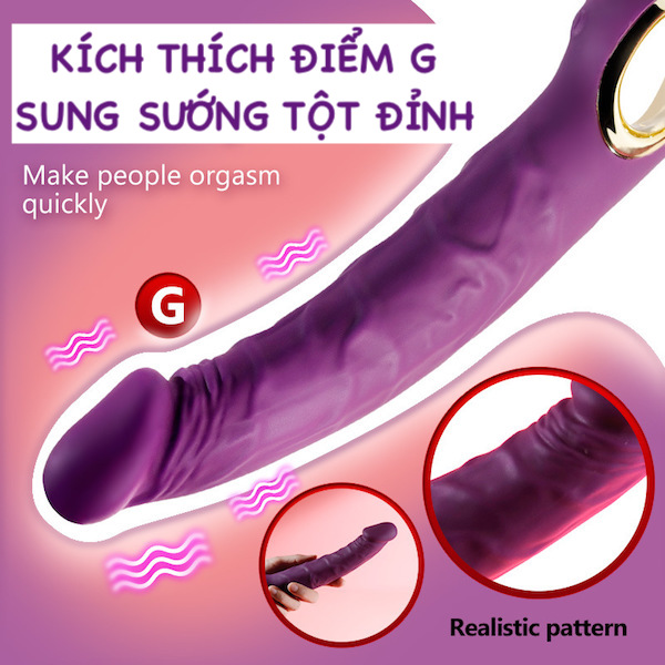 Dương vật giả Jump-O 10 chế độ rung kích thích điểm G an toàn - Birdsexyshop 7 Bỏ sỉ Dương vật giả Jump-O kích thích điểm G 10 chế độ rung nhập khẩu