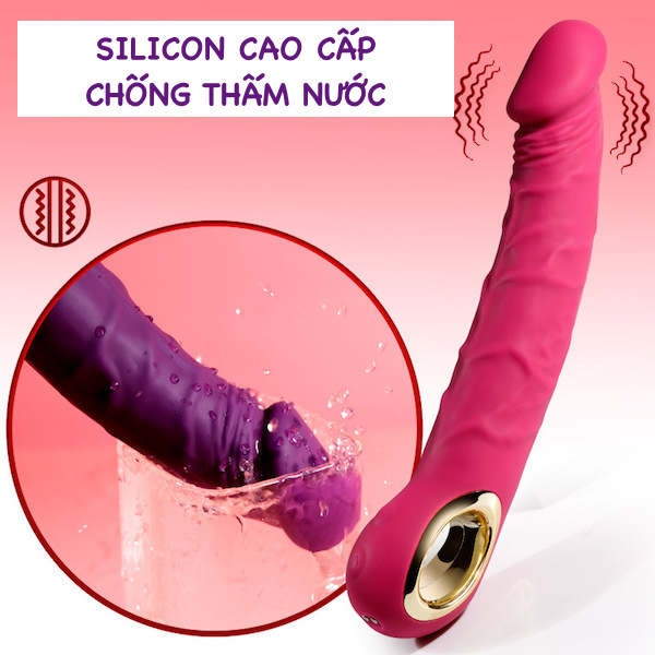 Dương vật giả Jump-O 10 chế độ rung kích thích điểm G an toàn - Birdsexyshop 5 Bỏ sỉ Dương vật giả Jump-O kích thích điểm G 10 chế độ rung nhập khẩu