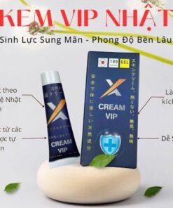 Kem Vip Xanh Cream Vip Nhật Bản Chính Hãng – Hỗ Trợ Nam Giới Lâu Ra