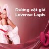 Dương vật giả Lovense Lapis 2 đầu điều khiển app cho les mạnh mẽ