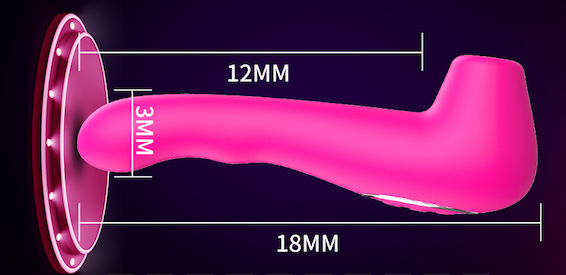Máy bú mút 2 đầu chày rung toả nhiệt kích thích điểm G tăng khoái cảm - Birdsexyshop 3 Máy bú mút 2 đầu chày rung toả nhiệt kích thích điểm G tăng khoái cảm