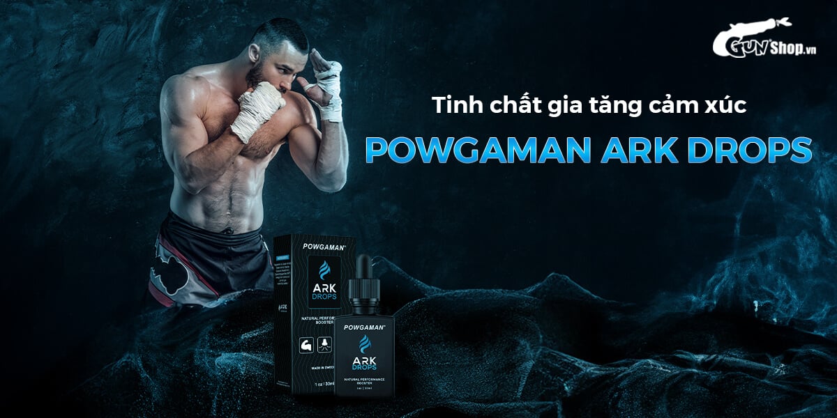Tinh chất Powgaman Ark Drops 30ml tăng cảm xúc tự nhiên mạnh mẽ - Birdsexyshop 2 Sỉ Tinh chất gia tăng cảm xúc Powgaman Ark Drops - Chai 30ml có tốt không?