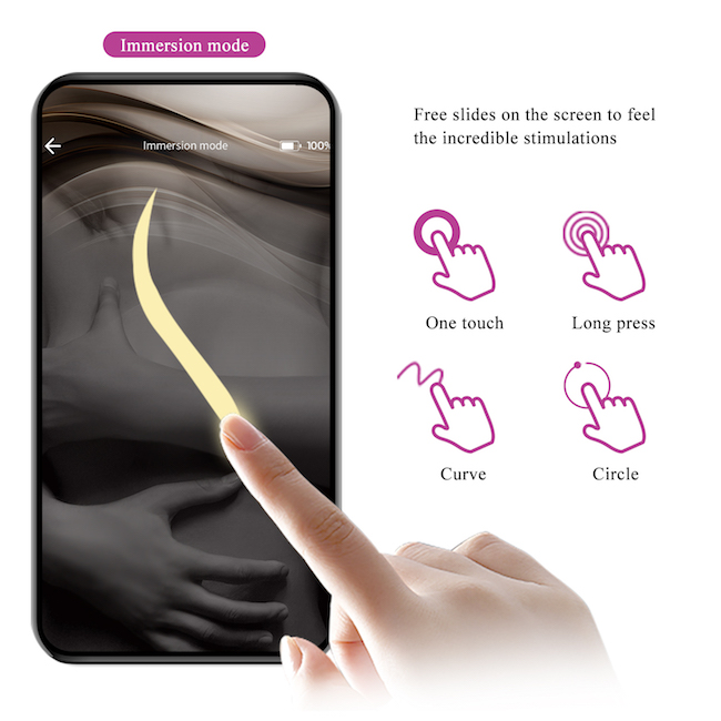 Dương vật giả Pretty Love Liam điều khiển qua app điện thoại có nhánh phụ tai thỏ