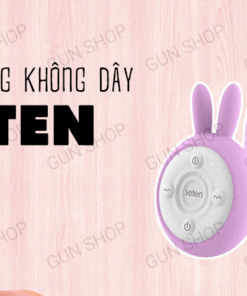 Trứng rung không dây Leten sạc điện điều khiển từ xa ấm nóng