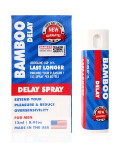 Xịt Kéo Dài Xuất Tinh Cao Cấp Bamboo Delay Spray Chính Hãng USA - Birdsexyshop