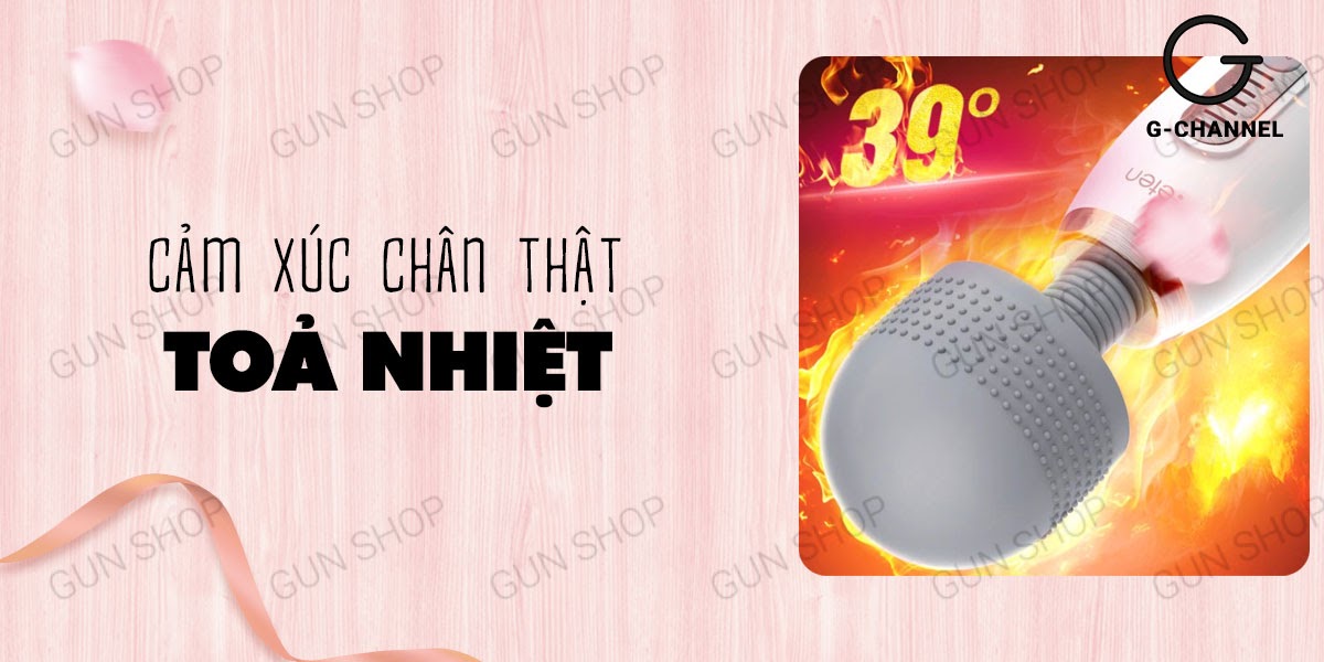 Cửa hàng bán Chày rung Leten Lightning thế hệ 2 massage toàn thân nhiều tần số rung phát nhiệt giá rẻ - Birdsexyshop 3 Cây rung massage toàn thân Leten Bolon002