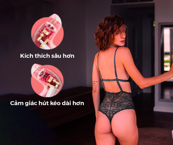 Svakom Pulse Pure kích thích nhũ hoa và âm vật công nghệ sóng âm