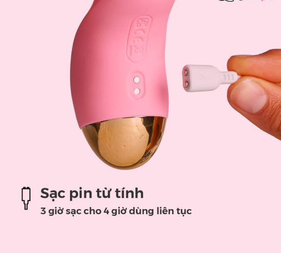 Svakom Pulse Pure kích thích nhũ hoa và âm vật công nghệ sóng âm