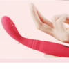 Máy rung thụt mini Svakom Cici II silicone mềm mịn cây rung móc massage điểm G