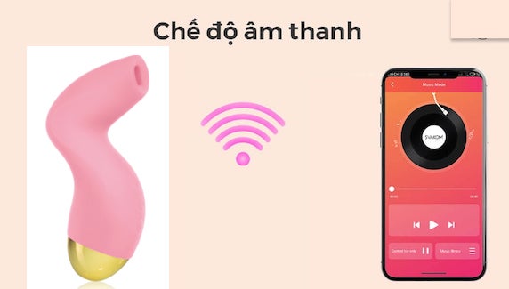 Svakom Pulse Pure Máy Massage Âm Vật Điều Khiển Qua App Công Nghệ Sóng Âm