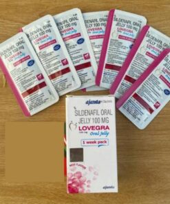 Thạch kích dục Lovegra Oral Jelly 100mg – Siro Tăng Ham Muốn Kích Thích Nữ Giới - Ảnh 3