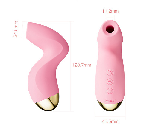 Svakom Pulse Pure kích thích nhũ hoa và âm vật công nghệ sóng âm